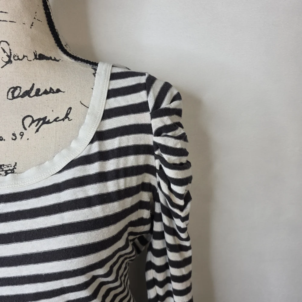 We the free stripedvlong sleeve top sz M - Picture 2 of 3